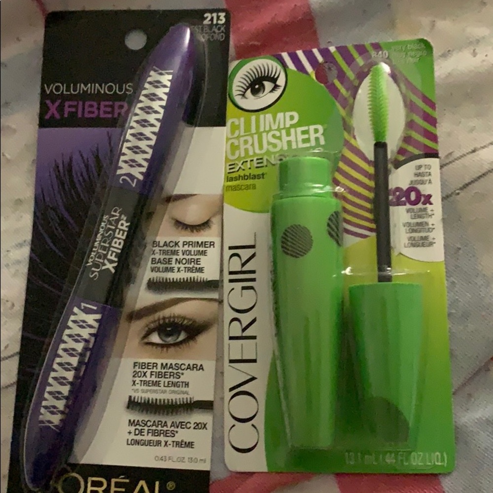 types of mascara  10.00 EACH waterproof/new